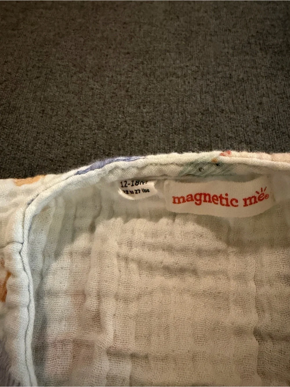 Magnetic Me Muslin Ocean Themed Romper